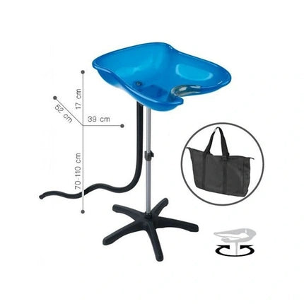 Sibel Compact Shampoo Basin Blue