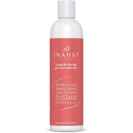 Inahsi Naturals Define & Shine Mango Curl Defining Custard Styling Gel 8oz 226g