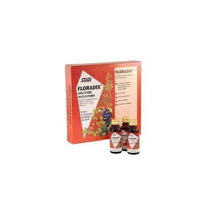 Salus Floradix Monodose 10 Ampoules - Nutritional Supplement