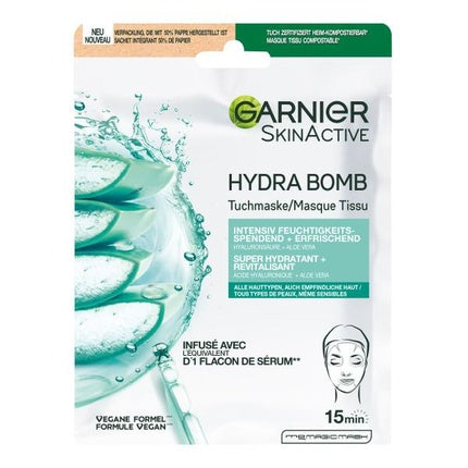 Garnier Skin Active Hydra Bomb Tissue Mask Aloe Vera Hydrating Face Mask