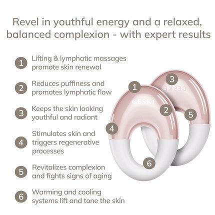 Geske Smartappguided Cool & Warm Eye Massager 7 in 1