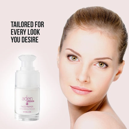 Aden Vegan Face Primer Skin Brightener 15ml Made in Italy