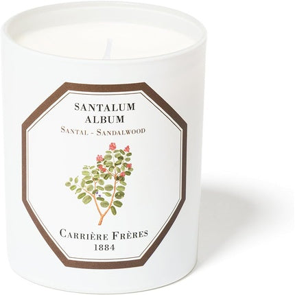Carriere Freres Candle Santalum Album Sandalwood 6.5 oz