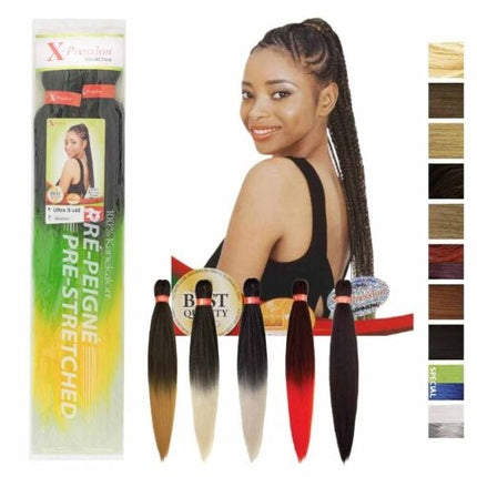 X-Pression Pre-Stretched Braids 46" 116cm