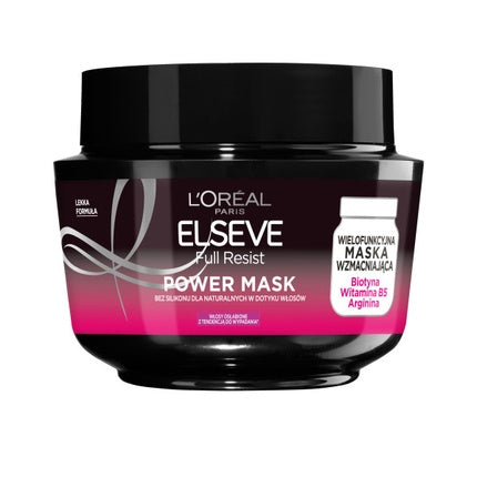 L'Oreal Elseve Full Resist Power Mask Strengthening Hair Serum Mask 300ml