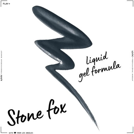 NYX Professional Makeup Epic Wear Liquid Liner Long-Lasting Waterproof Matte Eyeliner Stone Fox