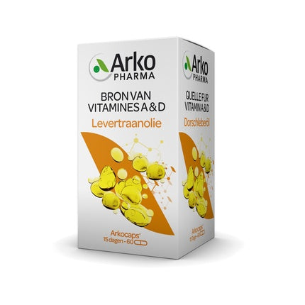 Arkopharma Arkocaps Cod Liver Oil - Dietary Supplement