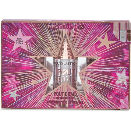 Revolution Pout Bomb Plumping Lip Gloss Trio Gift Set