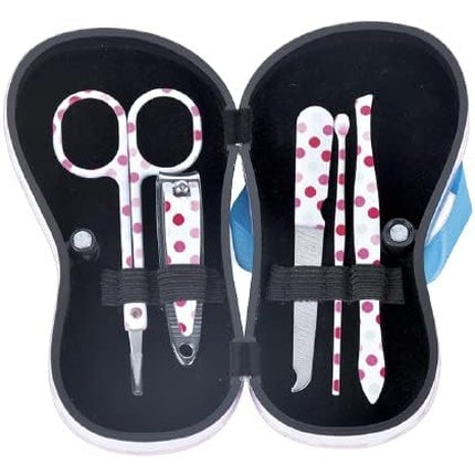 BIFULL Manicure Kit 5 Pieces Topos Flip Flop Black/White Standard