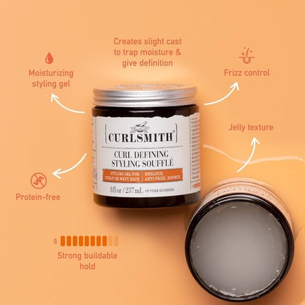 Curlsmith Curl Defining Styling Soufflé Vegan Medium Hold Styling Gel