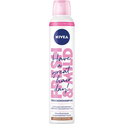 Nivea Dry Shampoo 200ml Fresh And Mild