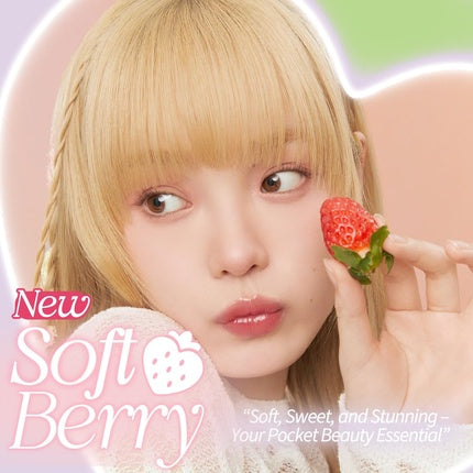 Peripera Pure Blushed Sunshine Cheek Blush Soft Berry Collection Matte