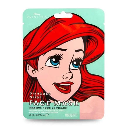 Disney Mad Beauty Pop Princess Face Mask Ariel A Fun And Themed Face Mask