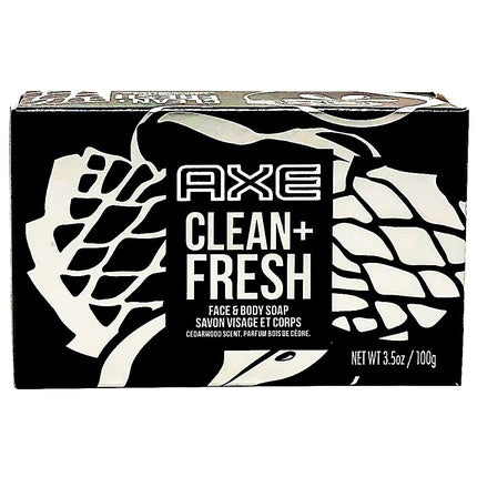 Axe Clean + Fresh Bar Soap for Men 3.7oz (100g)