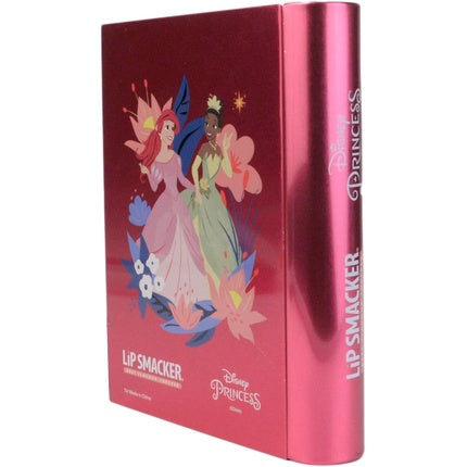 Lip Smacker Disney Princess Beauty Book Tin with Lipsticks, Lip Glosses, Shimmer Creams and Nail Polishes for Kids' Princess Look - Hair and Make-up Accessories Included