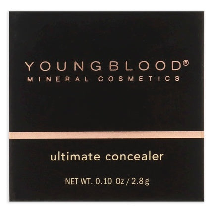 Youngblood Clean Luxury Cosmetics Ultimate Concealer Tan Full Coverage Brightening Non-Creasing Coverage - Vegan and Cruelty Free