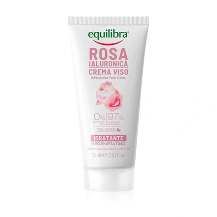 Equilibra Equilibra Rose Hyaluronic Face Moisturizing Cream 75ml