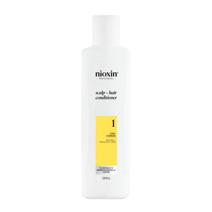 Nioxin System 1 Revitalizing Conditioner 300 Ml For Fine Slight Thinning Natural Hair