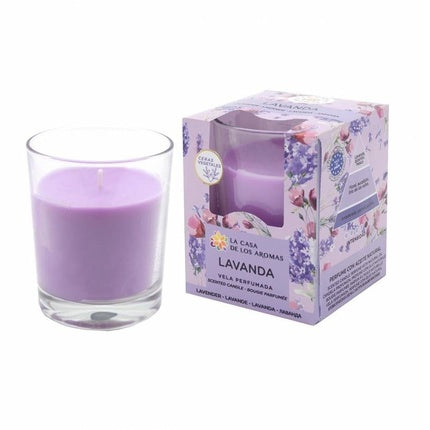 La Casa De Los Aromas Lavender Scented Candle 140g
