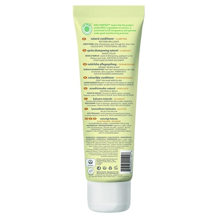 Attitude Super Leaves Conditioner 240ml Deep Cleansing for Hair - Lemon Leaves & White Tea - Silicone-Free Hair Conditioner for Damaged Hair