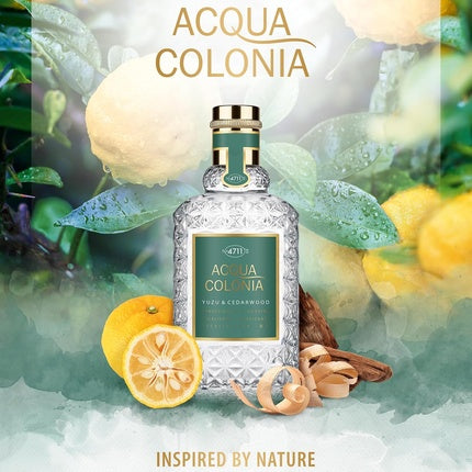 4711 Acqua Colonia Yuzu & Cedarwood Eau De Cologne - Focusing Wellness
