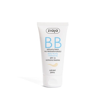 Ziaja Bb Cream For Oily And Combination Skin Light Shade 50ml