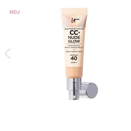 It Cosmetics CC+ Nude Glow Skin Tint Serum Care Foundation Light Medium 32ml