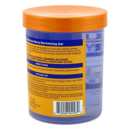 Cantu Acai Berry Gel Revitalizing 18.5 Ounce