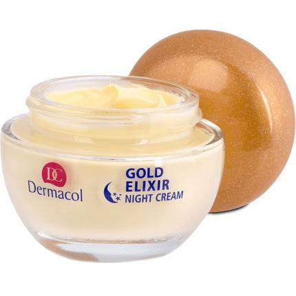 Dermacol Gold Elixir Caviar Extract Rejuvenating Night Cream For Face 50 Ml