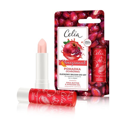Celia Lip Balm Pomegranate - Nourishing Lip Care