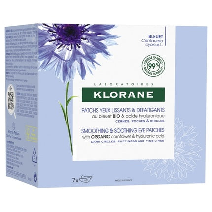 Klorane Smoothing And Soothing Eye Patches 14 Pieces