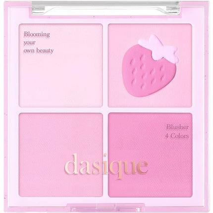 Dasique Blending Mood Cheek 06 Berry Smoothie with 4 Blendable Shades