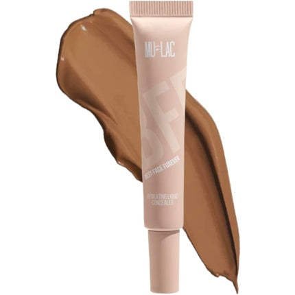 Mulac Cosmetics BFF Hydrating Liquid Corrector TYRA 8R Coffee-Milk with Yellow Undertone Vegan 10ml