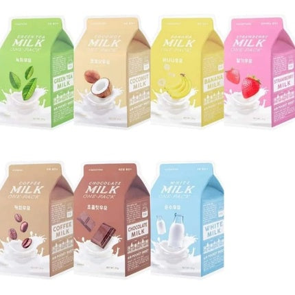 APIEU Milk One Pack Sheet Mask 21g