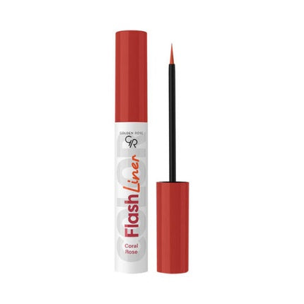 Golden Rose Flash Liner Liquid Eyeliner 106 Coral Rose 3.5ml