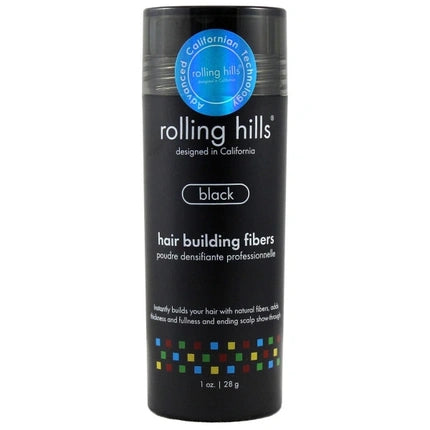 Rolling Hills Rolling Hair Building Fibers Black