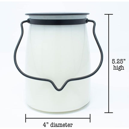 Milkhouse Candle Company Harvest Wine Cellar Creamery Collection Fall Scented Soy Candle Butter Jar Candle 22 Ounce