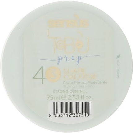 Sensus Tabu Prep Shape Styling Paste 75ml - Shape Creator