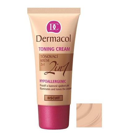 Dermacol Toning Cream 2-in-1 Biscuit 30ml