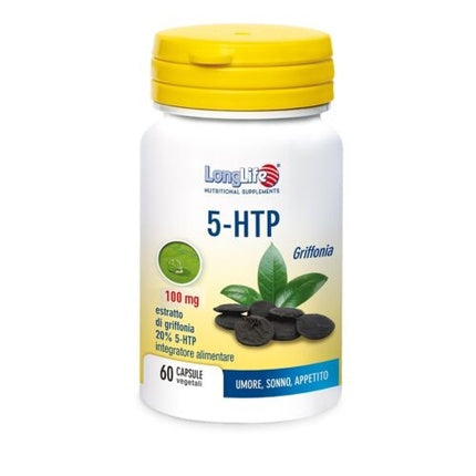 5-HTP Griffonia 100mg LongLife Vegetarian Capsules 60