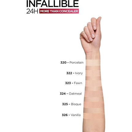 L'Oreal Paris Infallible 24h More Than Concealer Full Coverage Longwear