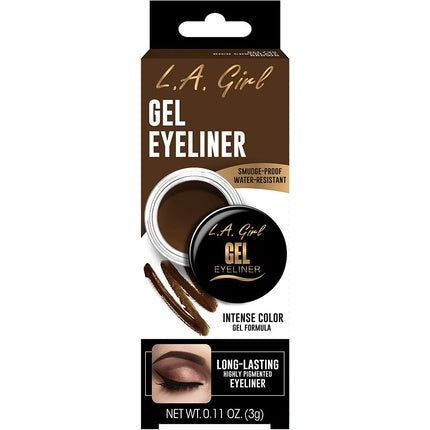 L.A. GIRL Gel Eyeliner Rich Chocolate Brown