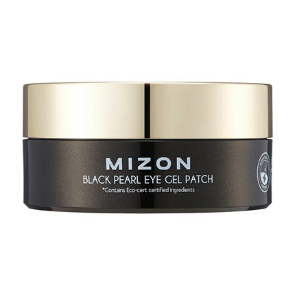 Mizon Premium Eye Hydrogel Mask With Black Pearl And Diamond 60 Pieces X 14 Grams