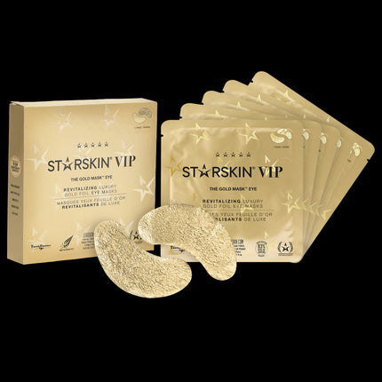 Starskin The Gold Mask Eye 5 Pack Eye Masks