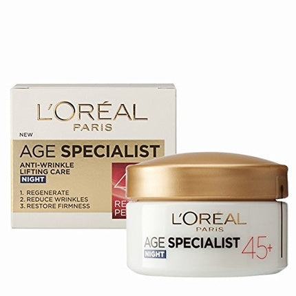 L'Oréal Paris Age Specialist 45+ Night Anti-Wrinkle Cream 50ml