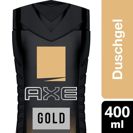 Axe Gold Men's Shower Gel 400ml Dermatologically Tested Pleasant Fragrance