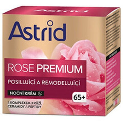 Astrid Rose Premium Night Cream Strengthening And Remodeling Night Cream 50 Ml