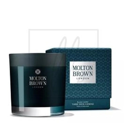 Molton Brown Russian Leather Three Wick Candle