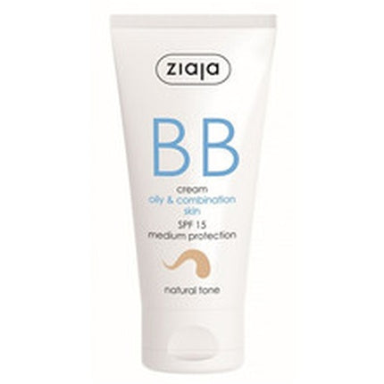 Ziaja Bb Cream For Oily And Mixed Skin Spf 15 Dark Peach Tone 50 Ml