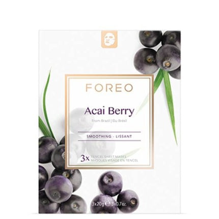 Foreo Acai Berry Smooth Cloth Mask 3 X 20 G